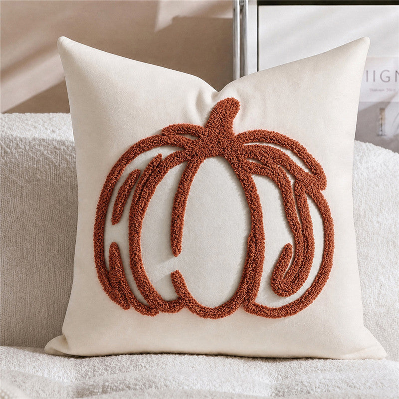 Decoratieve Kussen met Pompoenpatroon