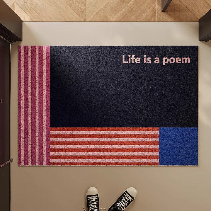 Inspirerende Quote Deurmat