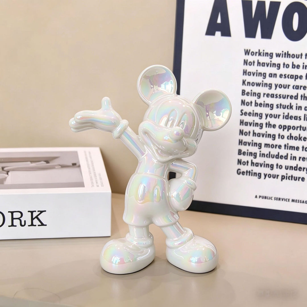 Decoratieve Metalen Karakter Sculptuur voor Thuis Weergave