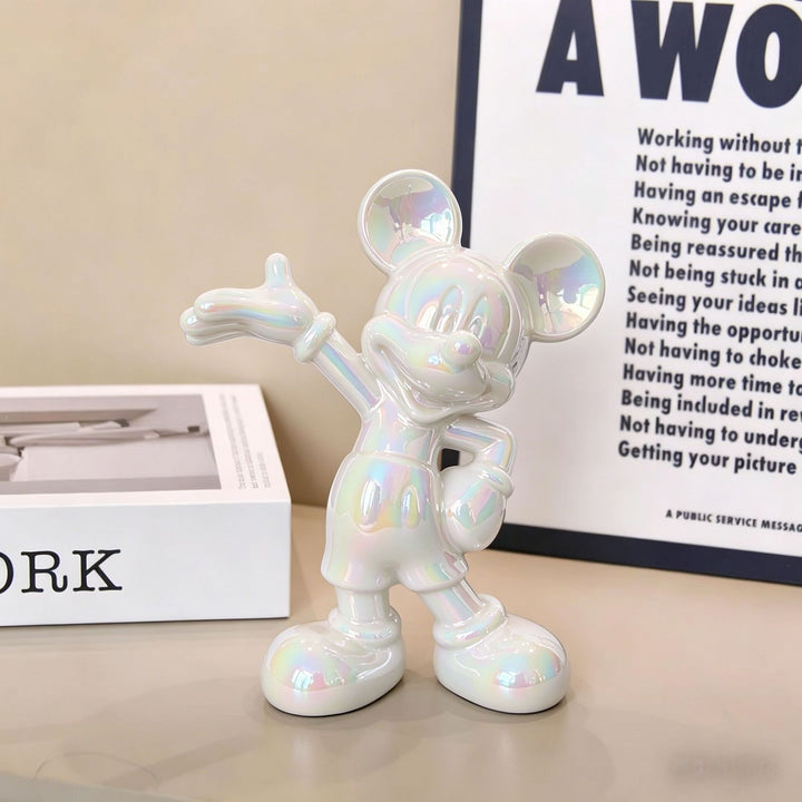 Decoratieve Metalen Karakter Sculptuur voor Thuis Weergave