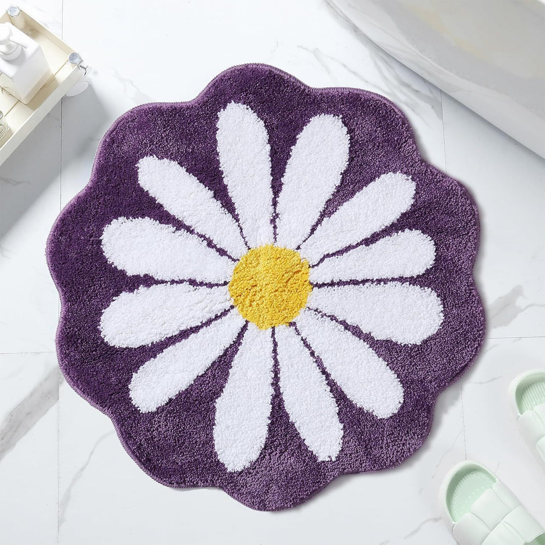 Bloemenvorm Badmat