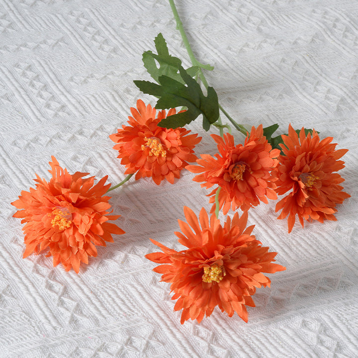 Kunstmatige Bloem Chrysant Steel
