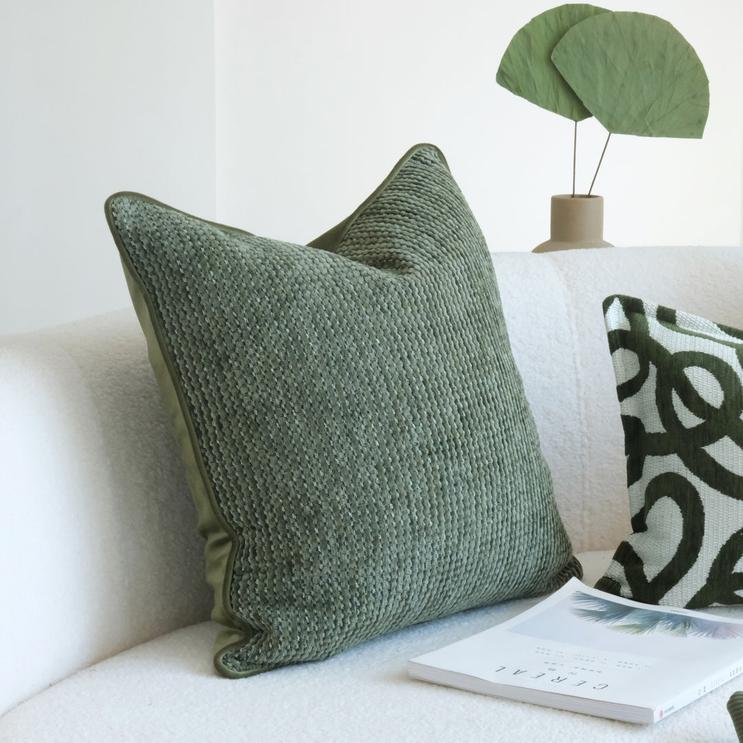 Textured Velvet Accent Kussen voor Huis Decor