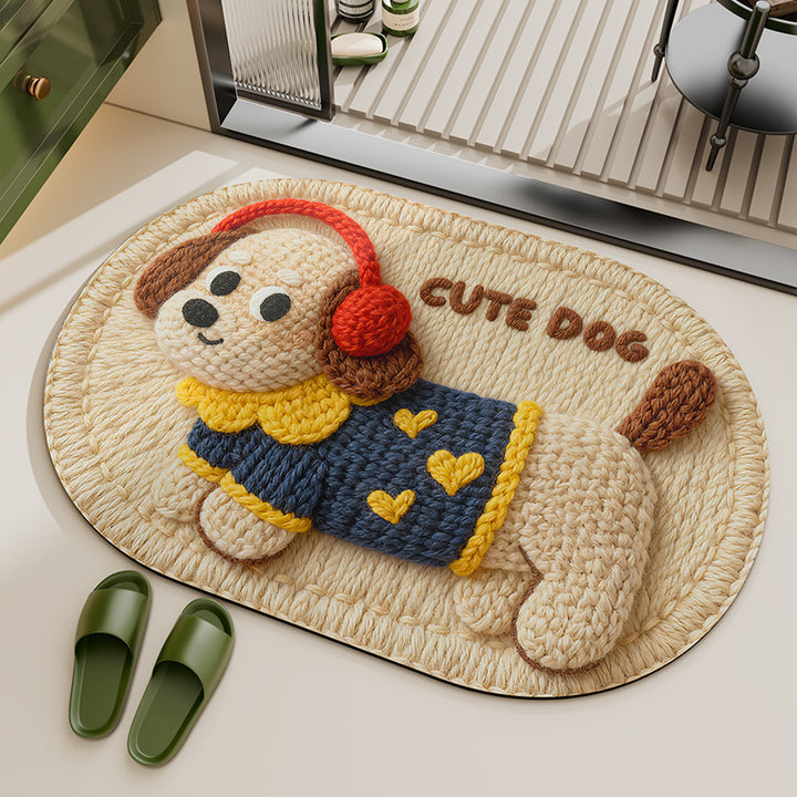 Speelse Dierenthema Vloerkleed