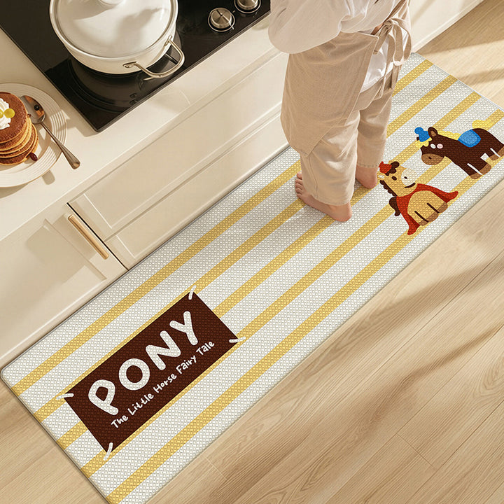Speelse Dierenthema Keuken Comfortmat