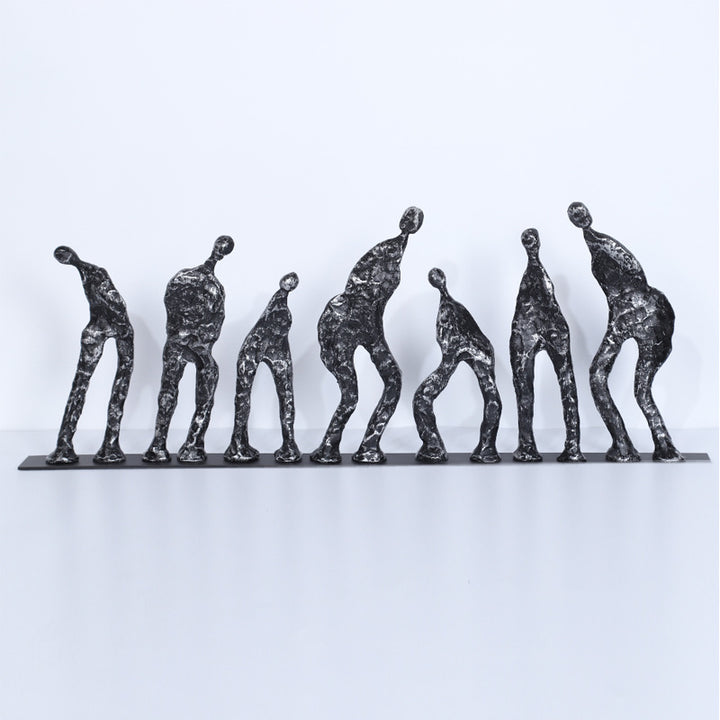 Abstract Figuratief Metaal Kunst Sculptuur