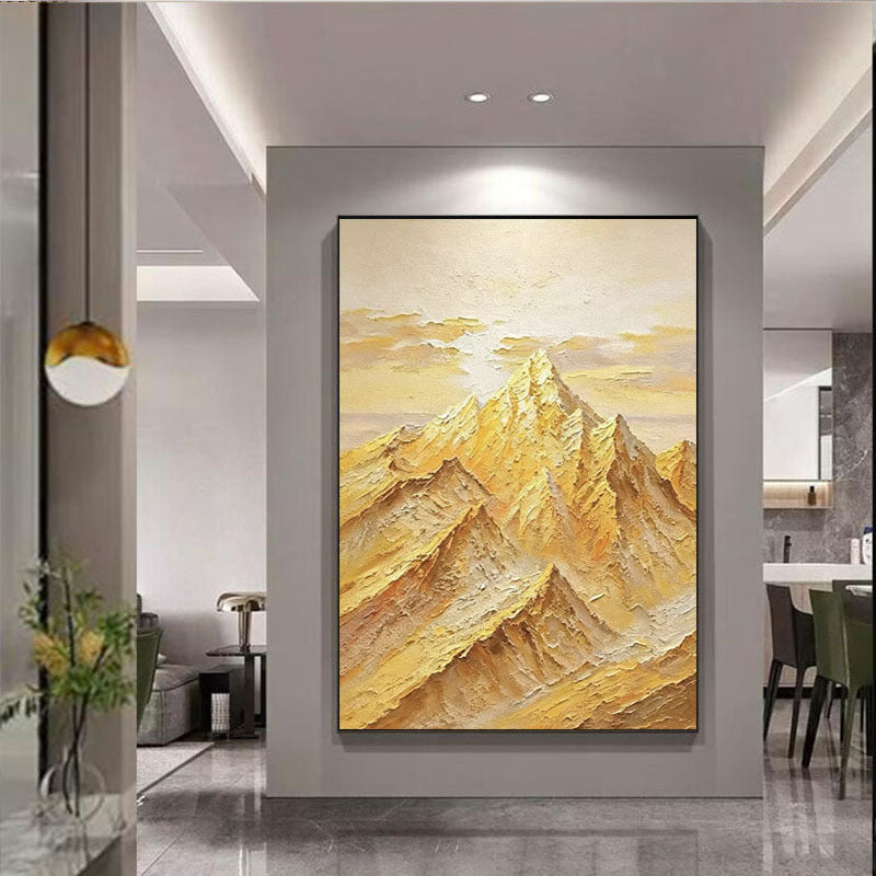 Abstracte Berg Kunst