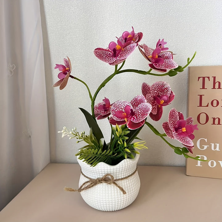 Decoratieve Kunstmatige Orchidee Arrangement 1790480695 voor Huisdecoratie