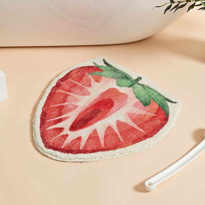 Avocado Vorm Pluche Badmat