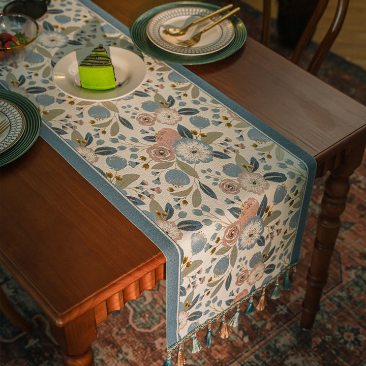 Decoratieve Geometrische Patroon Tafelloper