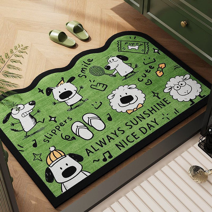 Speelse Dierenthema Entree Mat