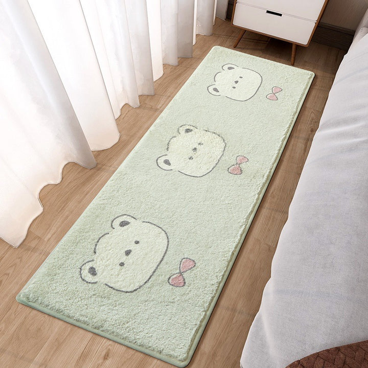 Zachte Pluche Bunny Themed Vloerkleed