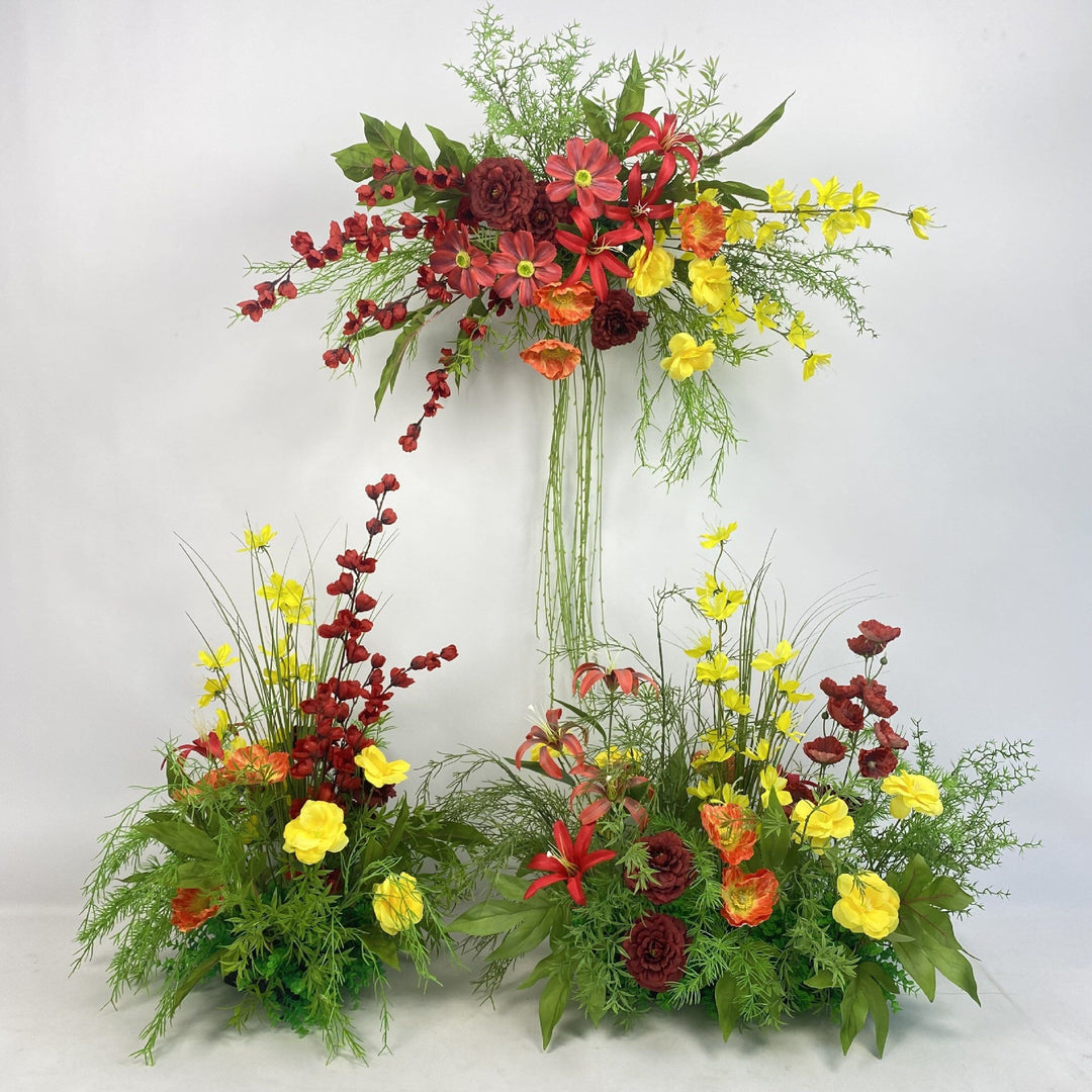Levendig Kunstbloemen Tafeldecoratie