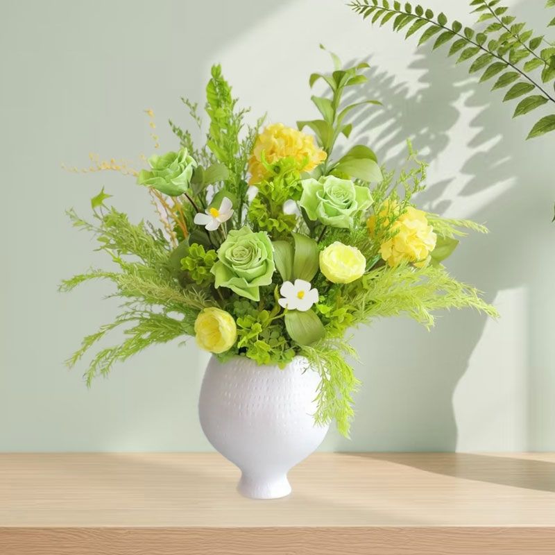 Realistische Kunstbloemen Arrangeren