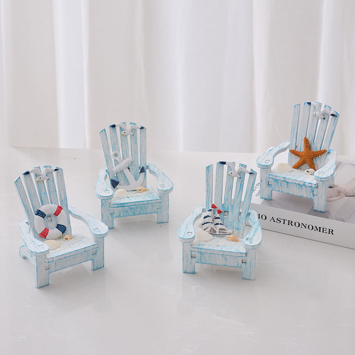 Coastal Stoel en Opbergdoos Set
