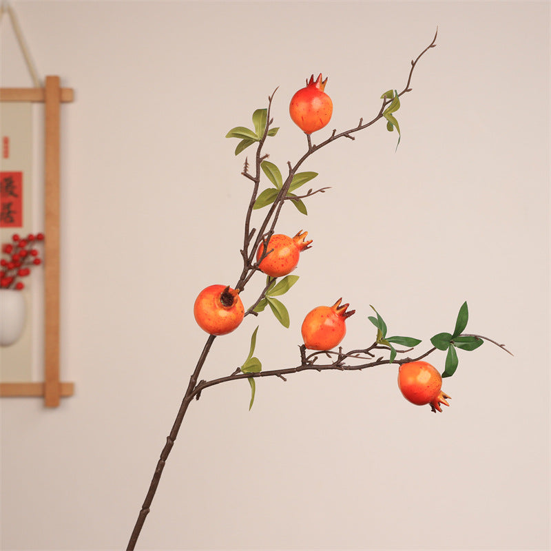 Decoratieve Granaatappel Tak Schikking