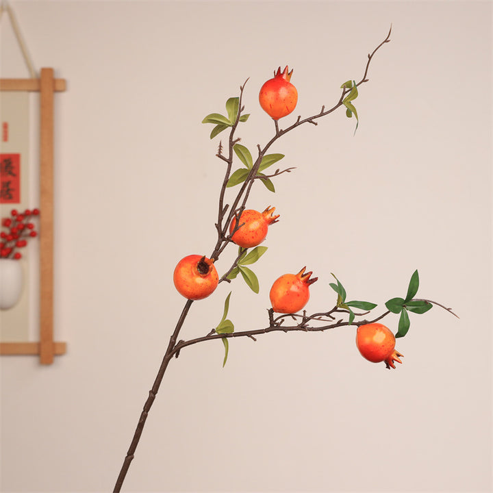 Decoratieve Granaatappel Tak Schikking
