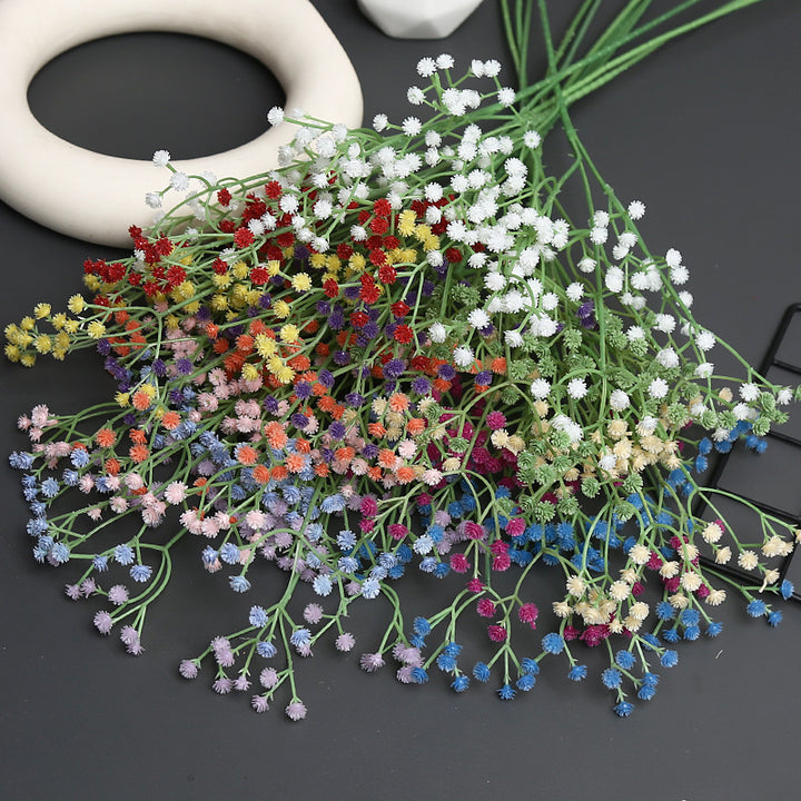Kunstmatige Blauwe Bloemen Spray voor Woondecoratie