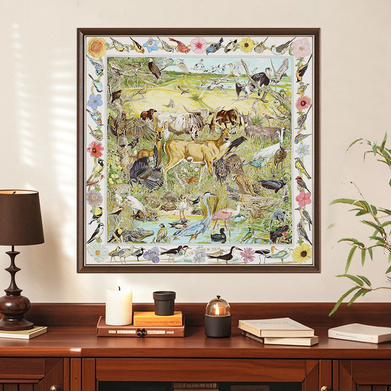 Wildlife-Thema Ingelijste Kunstprint