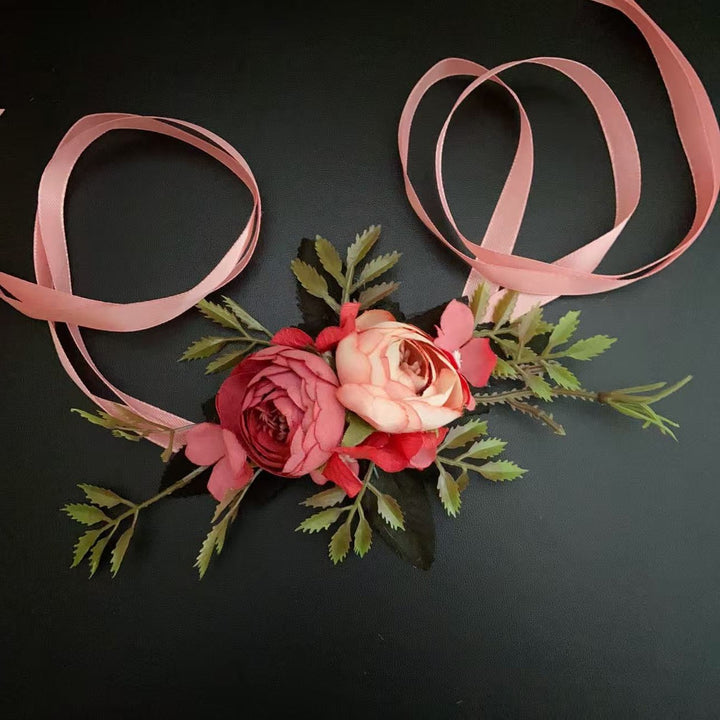 Bloemrijke Decoratieve Corsage