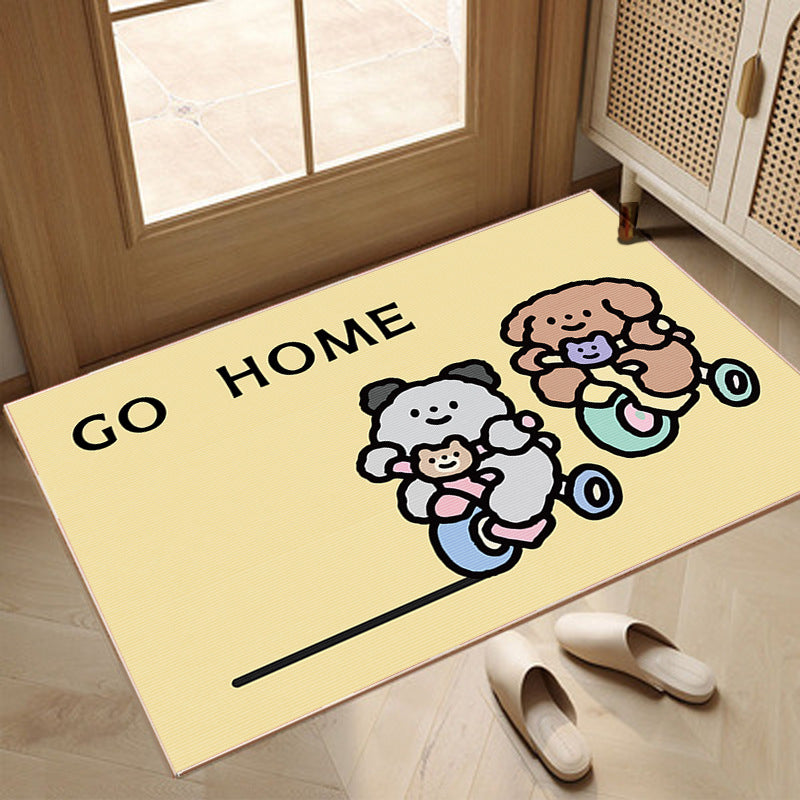 Cartoon Thema Decoratieve Deurmat