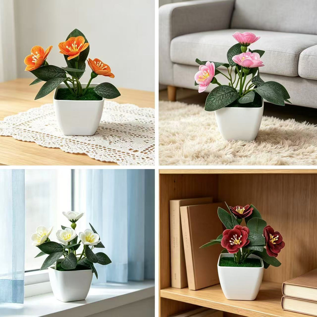 Elegante Kunstbloem Arrangement voor Thuisdecoratie