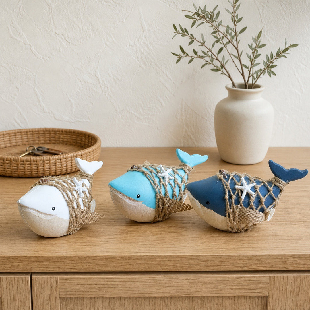 Decoratieve Walvisfiguur Accent