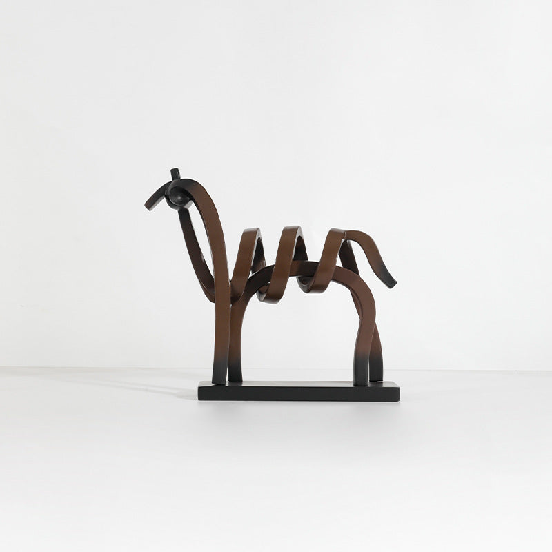 Artistiek Sculpturaal Paard Beeldje