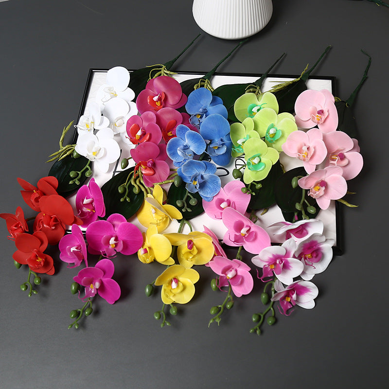Decoratieve Orchidee Steel voor Thuisdecoratie Display