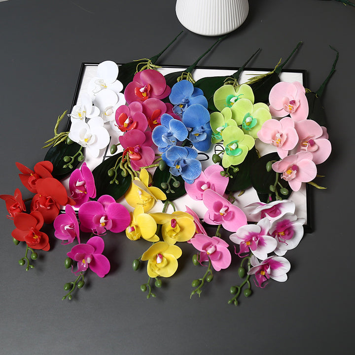 Decoratieve Orchidee Steel voor Thuisdecoratie Display