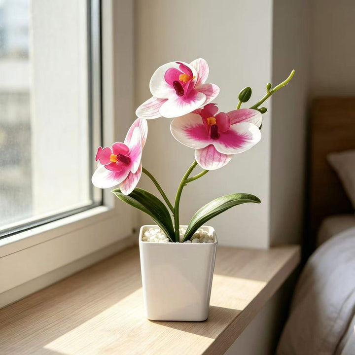 Elegant Gemaakte Kunstmatige Orchidee Arrangement