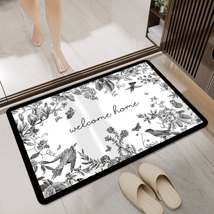 Bloemprint Badmat