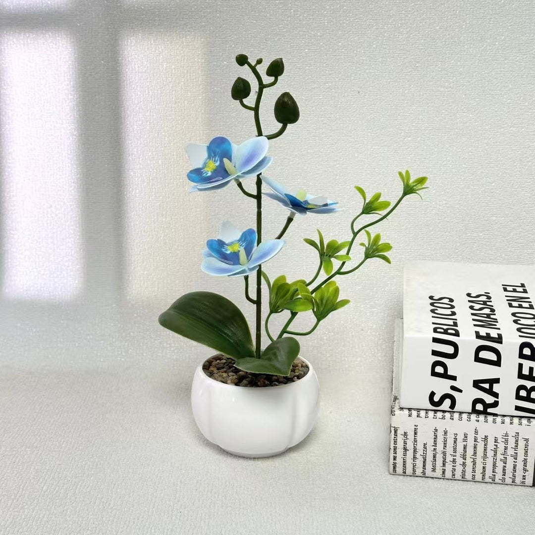 Elegante Kunstorchidee Plant voor Decoratieve Thuisdisplay