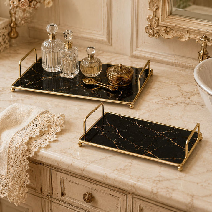 Decoratieve Marmer Tray