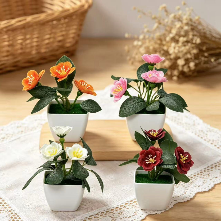 Elegante Kunstbloem Arrangement voor Thuisdecoratie