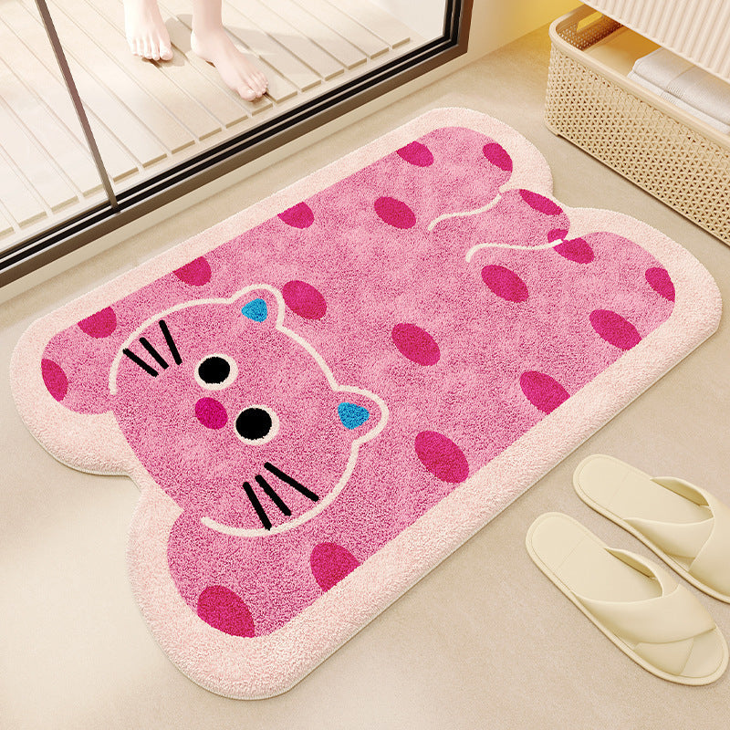 Cartoon Pluche Badmat
