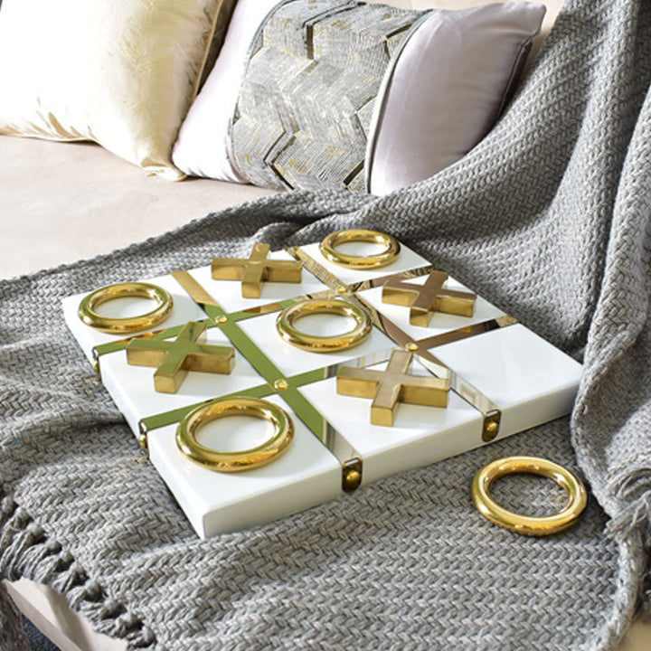 Elegante Decoratieve Tic-Tac-Toe Spel