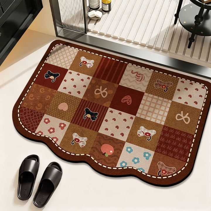 Kat-Thema Decoratieve Badmat