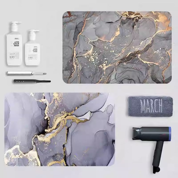 Luxueuze Marmer-Design Badmat