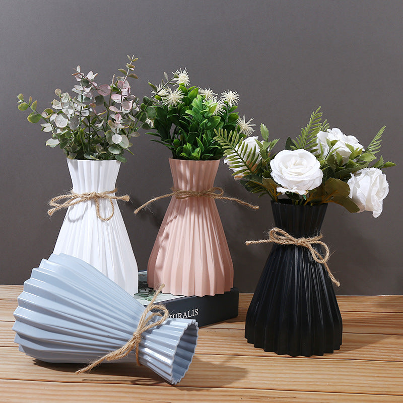 Decoratieve Geplooide Bloemenvaas