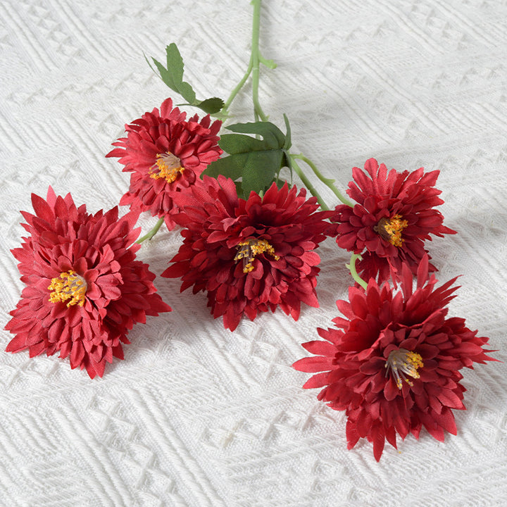 Kunstmatige Bloem Chrysant Steel