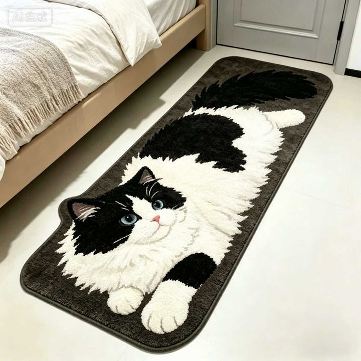 Kat-Thema Pluche Vloerkleed