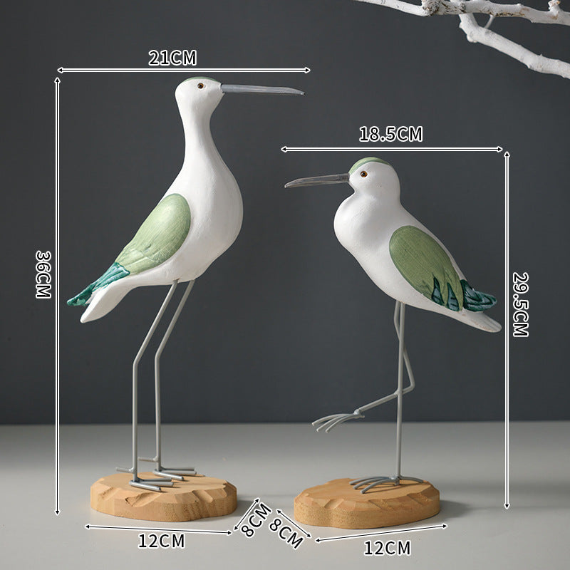 Zeemeeuw Sculptuur Thuis Display