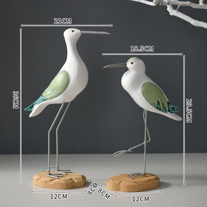 Zeemeeuw Sculptuur Thuis Display