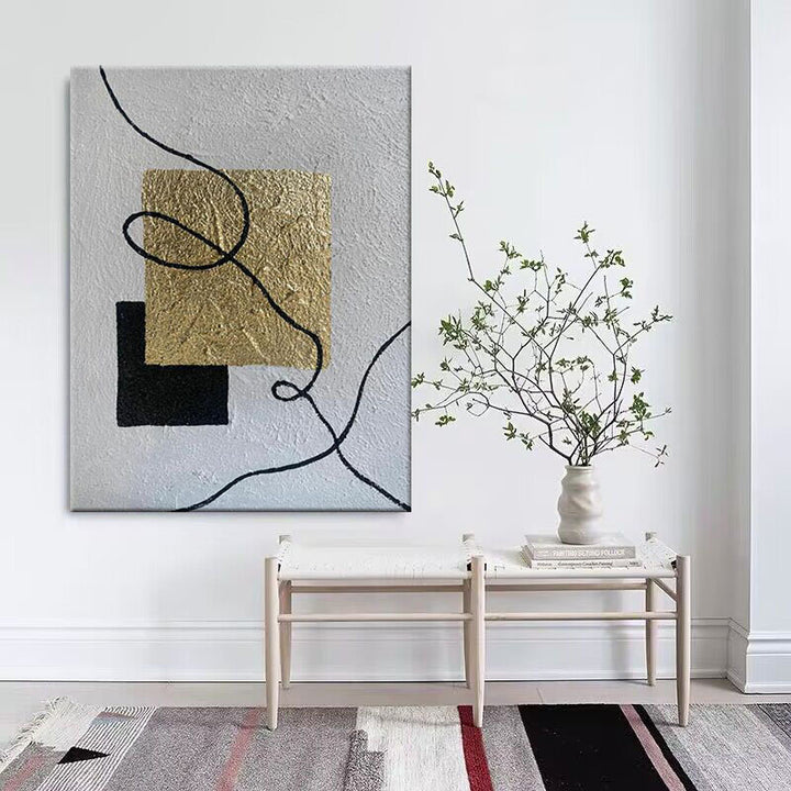 Abstract Expressionistische Canvas Kunst