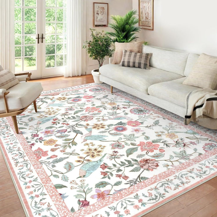 Ornate Bird Design Vloerkleed