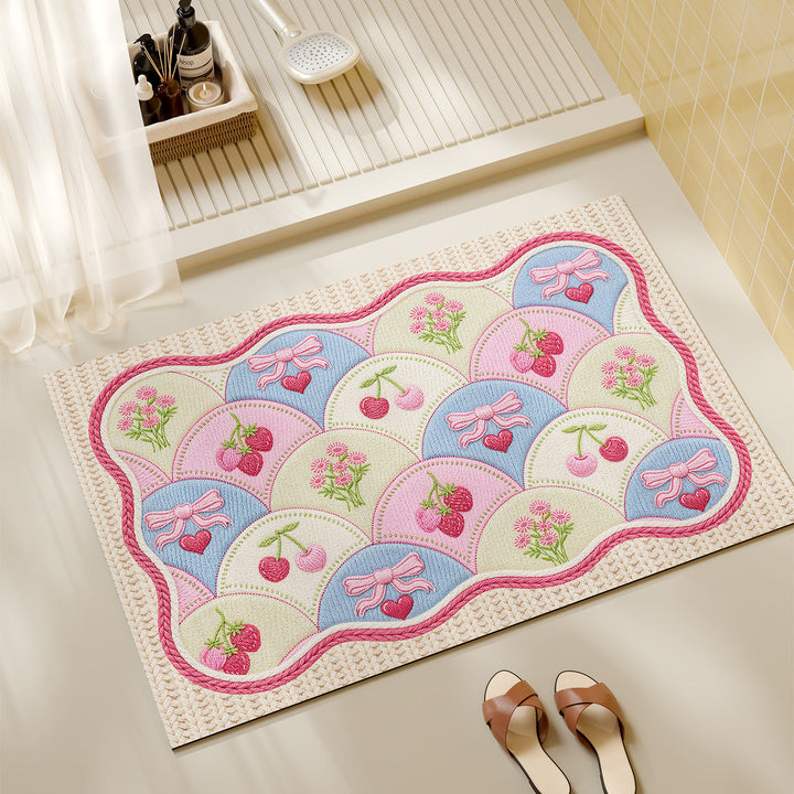 Decoratieve Geweven Badmat