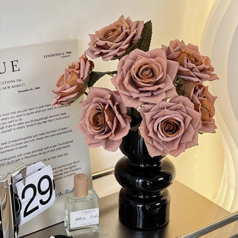 Elegante Kunstmatige Rozen Arrangement voor Thuisdecoratie