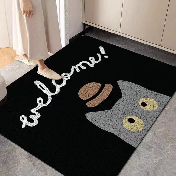 Welkom Thema Decoratieve Vloermat