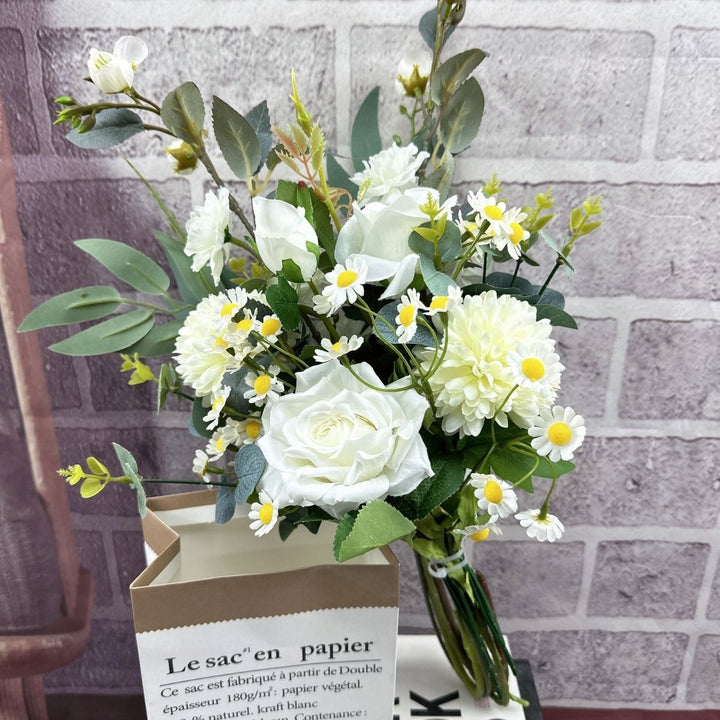 Elegante Nep Bloem Boeket Arrangement